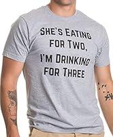 Algopix Similar Product 11 - Drinking for Three  Funny New Dad