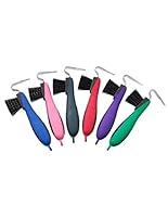 Algopix Similar Product 10 - Tough 1 Great Grip Hoof Pick/Brush, Pink