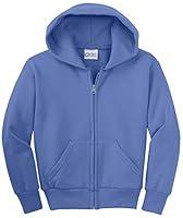 Algopix Similar Product 2 - Port  Company Youth Fleece FullZip