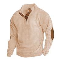 Algopix Similar Product 2 - BTLYUIOAPE Mens Fall Sweater Men Elbows