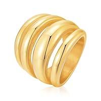 Algopix Similar Product 15 - VNOX Fashion 18K Gold Plated Stainless