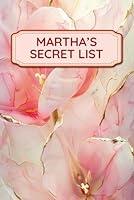 Algopix Similar Product 19 - Marthas Secret List Discreet Password