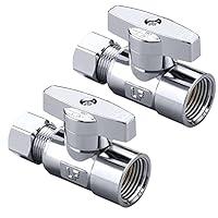 Algopix Similar Product 9 - Minimprover 2 Pack Premium Brass Chrome