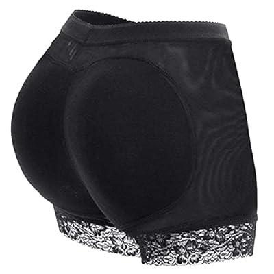 POP CLOSETS Women Shapewear Butt Lifter Body Shaper Panties High Waist Hip  Padded Enhancer Booty Lifter Tummy Control Panty Black