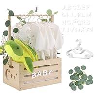 Algopix Similar Product 6 - Wooden Baby Shower Crate Closet Baby