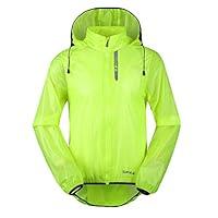 Algopix Similar Product 3 - Santic Mens Cycling Rain Coat Jersey