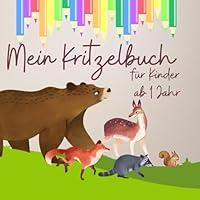 Algopix Similar Product 8 - Kritzelbuch fr Kinder ab 1 Jahr