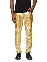 Algopix Similar Product 4 - COOFANDY Mens Gold Shiny Pants 70s 80s