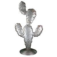 Algopix Similar Product 16 - Benzara Cactus Shaped Metal Decoration