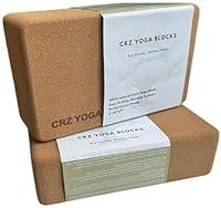 Algopix Similar Product 20 - Cork Yoga Blocks 2 Pack Premium