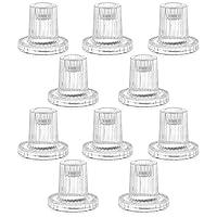 Algopix Similar Product 18 - Hewory Candle Holder Glass Candlestick