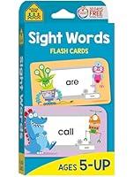Algopix Similar Product 1 - School Zone Sight Words Flash Cards 56
