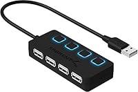 Algopix Similar Product 14 - SABRENT 4 Port USB 20 Data Hub with