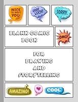 Algopix Similar Product 6 - Blank Comic Book for Drawing and