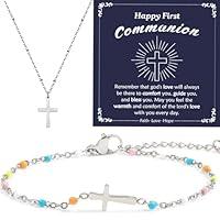 Algopix Similar Product 8 - Cross Christian Bracelet for girls