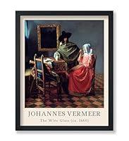 Algopix Similar Product 3 - Monem Art Vintage Johannes Vermeer