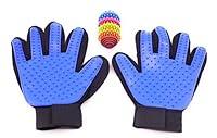 Algopix Similar Product 20 - Pet Grooming Glove for Dogs Cats Horses