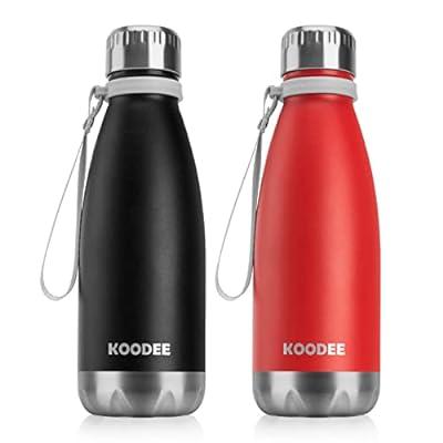 koodee Kids Water Bottle 16 oz Stainless Steel Triple Wall Vacuum