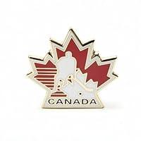 Algopix Similar Product 18 - Canada Hockey Maple Leaf Lapel Pin