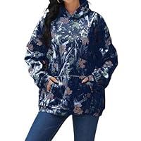 Algopix Similar Product 16 - Womens Camo Hoodies Casual Loose Fit