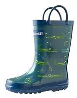 Algopix Similar Product 1 - OAKI Kids Rubber Rain Boots with