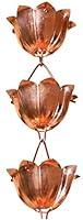 Algopix Similar Product 9 - Monarch Rain Chains 28519 Pure Copper
