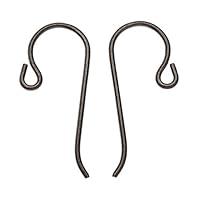 Algopix Similar Product 13 - TierraCast Black Finish Earring Hooks