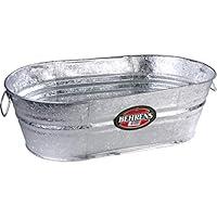 Algopix Similar Product 8 - Hot Dipped 75 Gallon Steel Oval Tub