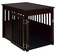 Algopix Similar Product 3 - BarkWood Large Pet Crate End Table 