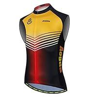 Algopix Similar Product 10 - Aogda Sleeveless Cycling Jerseys Men