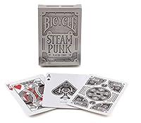 Algopix Similar Product 8 - Bicycle Silver Steampunk Poker Size