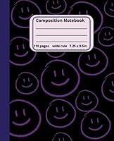 Algopix Similar Product 3 - Composition Notebook Purple Aesthetic