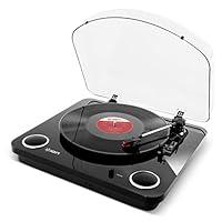 Algopix Similar Product 18 - ION Audio Max LP Black Three Speed