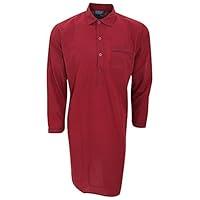 Algopix Similar Product 15 - Universal Textiles Mens Plain Long