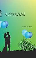 Algopix Similar Product 6 - Notebook Love couple romance grooms