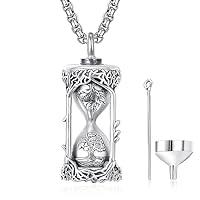 Algopix Similar Product 15 - ADMETUS Hourglass Urn Necklace Sterling