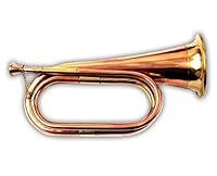 Algopix Similar Product 16 - Civil War Era Solid Copper Bugle US