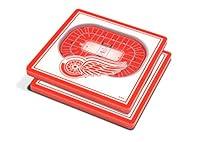 Algopix Similar Product 9 - YouTheFan NHL Detroit Red Wings 3D