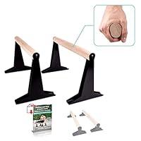 Algopix Similar Product 17 - PULLUP  DIP Wooden Parallettes Low or