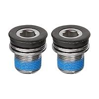 Algopix Similar Product 19 - cyclingcolors Set of 2 Crank Screw M15