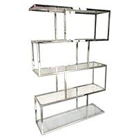 Algopix Similar Product 15 - Benjara Silver and Clear Benzara