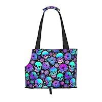 Algopix Similar Product 7 - Small Dog Carrier Sling Flowers Floral