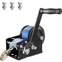 Algopix Similar Product 4 - AOFCRELI Boat Trailer Winch 3200lbs