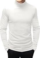 Algopix Similar Product 16 - Mens Fashion Mock Turtleneck TShirts