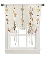 Algopix Similar Product 2 - Easter Egg Rabbit Tie Up Curtain for