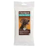Algopix Similar Product 13 - ClearQuest Pet Dental Wipes, 24-Pack
