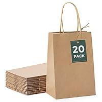 Algopix Similar Product 1 - GSSUSA Brown Paper Bags 525x375x8