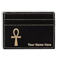 Algopix Similar Product 7 - Money Clip Wallet Ankh Personalized