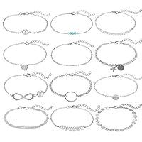 Algopix Similar Product 9 - Softones 12pcs Simple Silver Gold