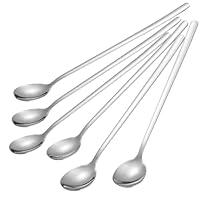 Algopix Similar Product 10 - Briout 9 Inches Long Handle Spoon 6